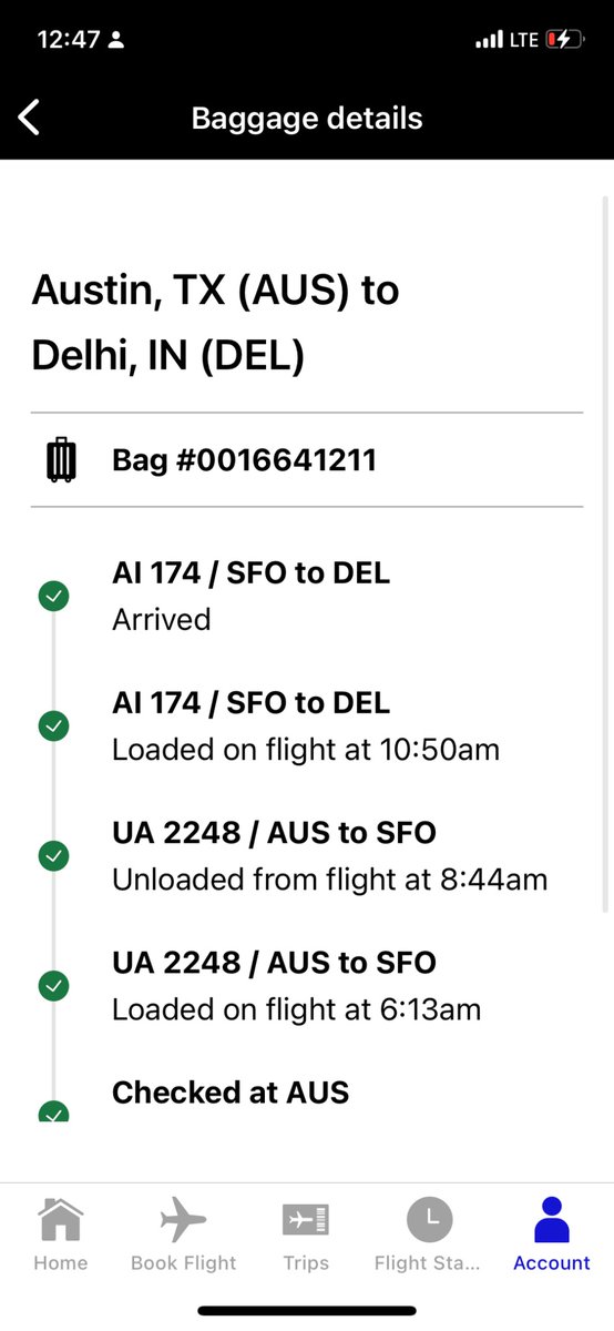 <a href="/airindia/">Air India</a> has misplaced my baggage - seems like a foul play as United tracking shows it has arrived in Delhi but Delhi air India ground staff is just giving me shoulder shrugs! Huge inconvenience for me with medicine, laptop and valuable essential in it.  
 <a href="/PMOIndia/">PMO India</a> <a href="/JM_Scindia/">Jyotiraditya M. Scindia</a>