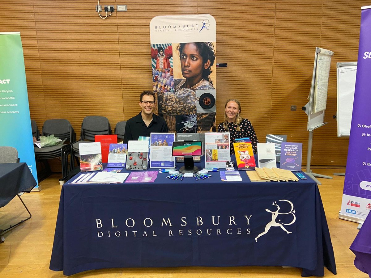 BloomsburyDigtl's tweet photo. We are at #ARLIS2024

Pop by and say hi! (and get some free stuff)

@ARLIS_UKI https://t.co/TlTAyCibEw