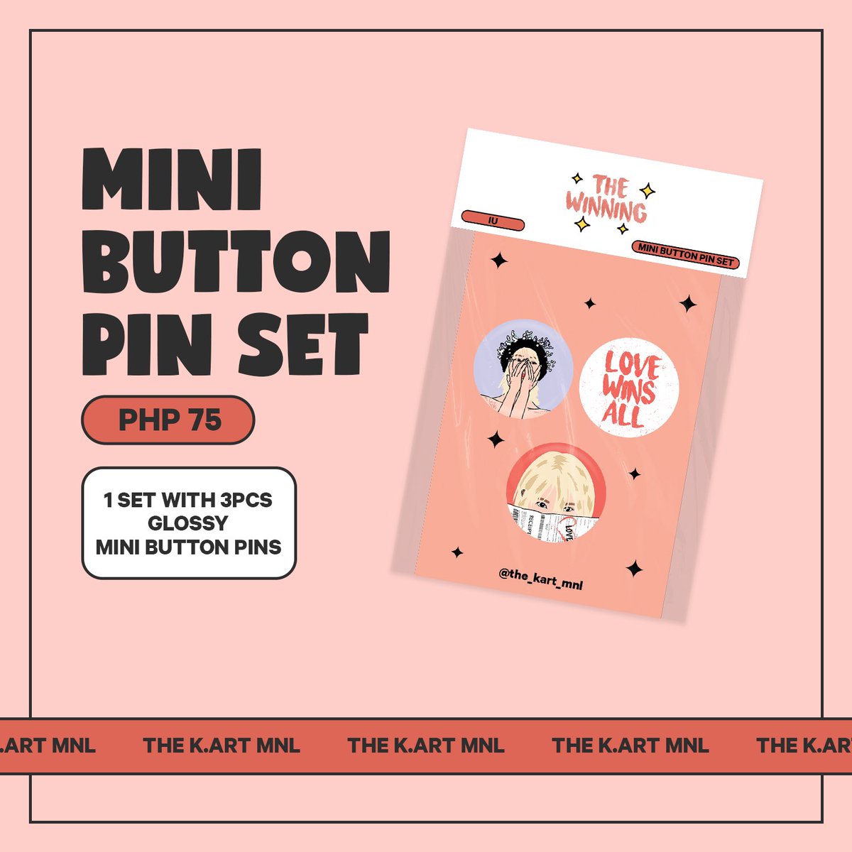 the_kart_mnl's tweet photo. MINI BUTTON PIN SET — growing collection of cute pins 🤩

Get these high quality button pins for only ₱75 per set!

📍https://t.co/lbk5VNFLSd

#TheKartMNL
#KPOP #BOYNEXTDOOR #GOT7 #YUGYEOM #IU https://t.co/PYO1YmIDm3