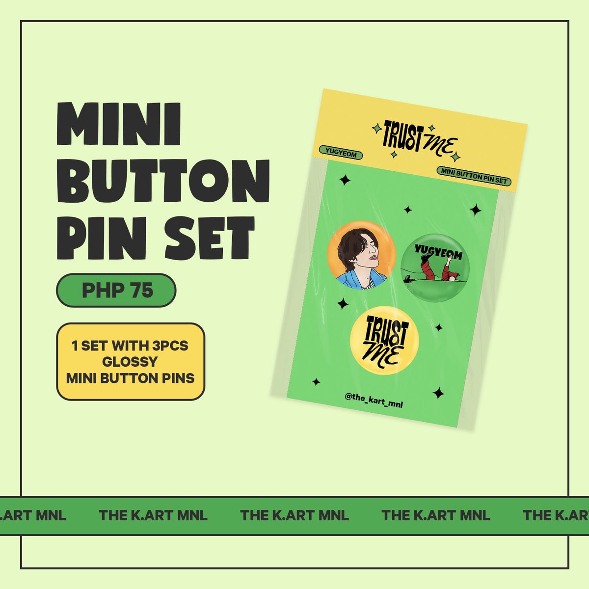 the_kart_mnl's tweet photo. MINI BUTTON PIN SET — growing collection of cute pins 🤩

Get these high quality button pins for only ₱75 per set!

📍https://t.co/lbk5VNFLSd

#TheKartMNL
#KPOP #BOYNEXTDOOR #GOT7 #YUGYEOM #IU https://t.co/PYO1YmIDm3