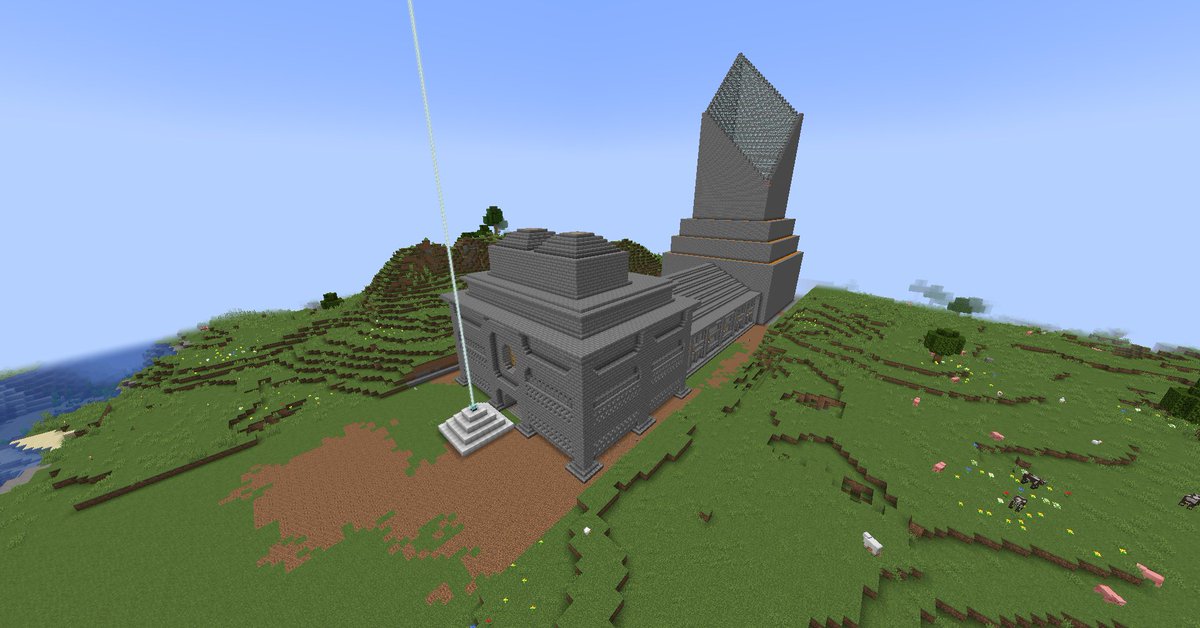 kextuke01's tweet photo. サバイバルで豆腐建築しかできないやつにしては上出来じゃない？
#maincraft  ＃Maincraft https://t.co/zauGTMrIw1