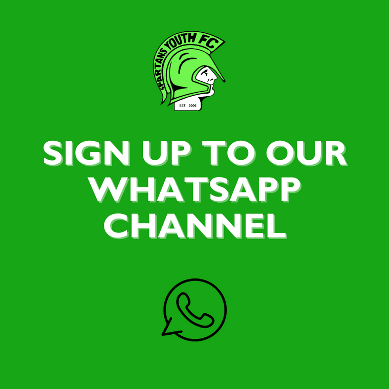 SpartansYouthFC's tweet photo. OFFICIAL WHATSAPP CHANNEL LAUNCHED
https://t.co/hqFLlIhhZM https://t.co/oC23KPRFq3