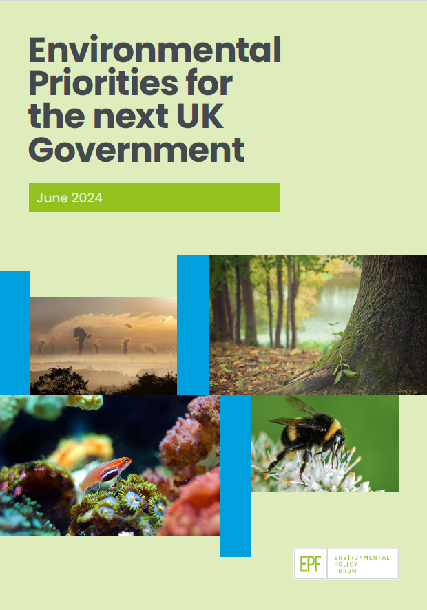 Ahead of the #UKGeneralElection on Thursday, check out the Environmental Policy Forum's priorities for the next UK Government. 

Each priority contains specific asks for policymakers, which should be achieved through support from business👉envpolicyforum.org.uk/priorities-nex… 

#GE24