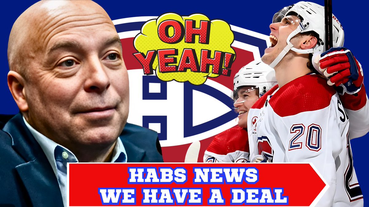 CoachFrenchy10X's tweet photo. My Habs Daily News: Slafkovsky Deal, Burrows leaves and some updates around the Canadiens
https://t.co/qR3mCZF7gR
#GoHabsGo #NHLFreeAgency #NHL https://t.co/RFI74mbcbu
