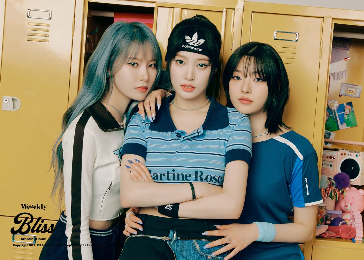 Weeekly 
6th Mini Album [Bliss]
Concept Photo #ON Ver.
#먼데이 #박소은 #조아 
#Monday #ParkSoeun #Zoa

2024.07.09 18:00 (KST)

#위클리 #Weeekly
#Bliss #LIGHTS_ON 
#Weeekly_LIGHTS_ON