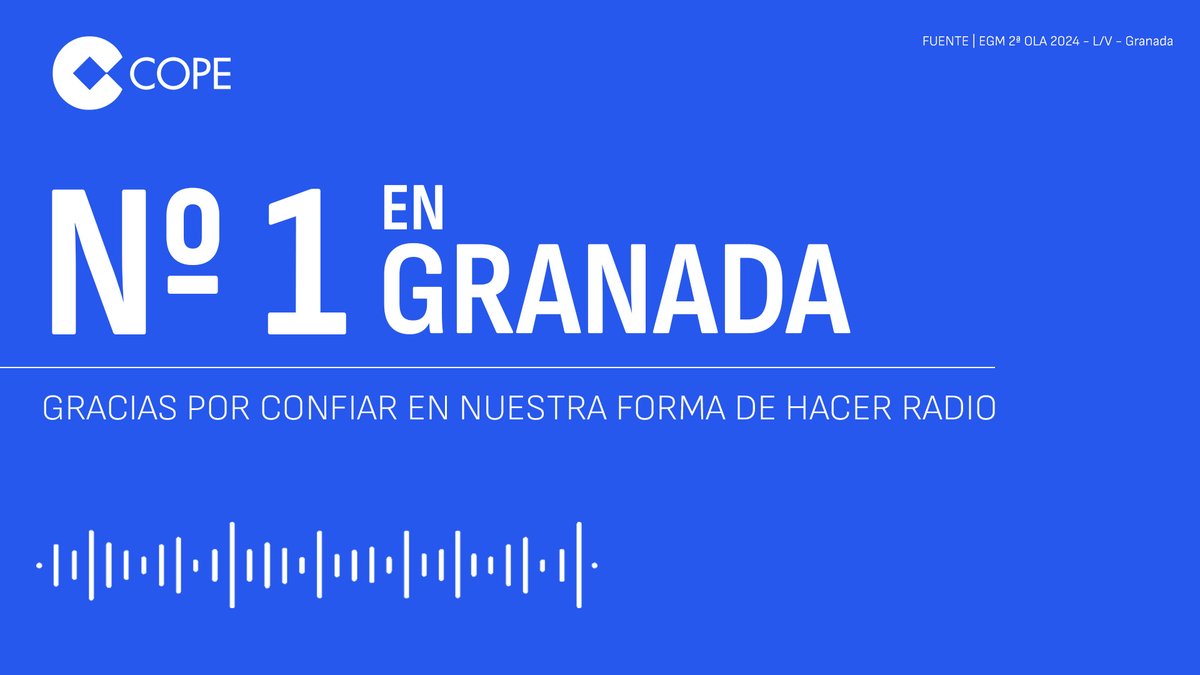 COPE Granada tweet media