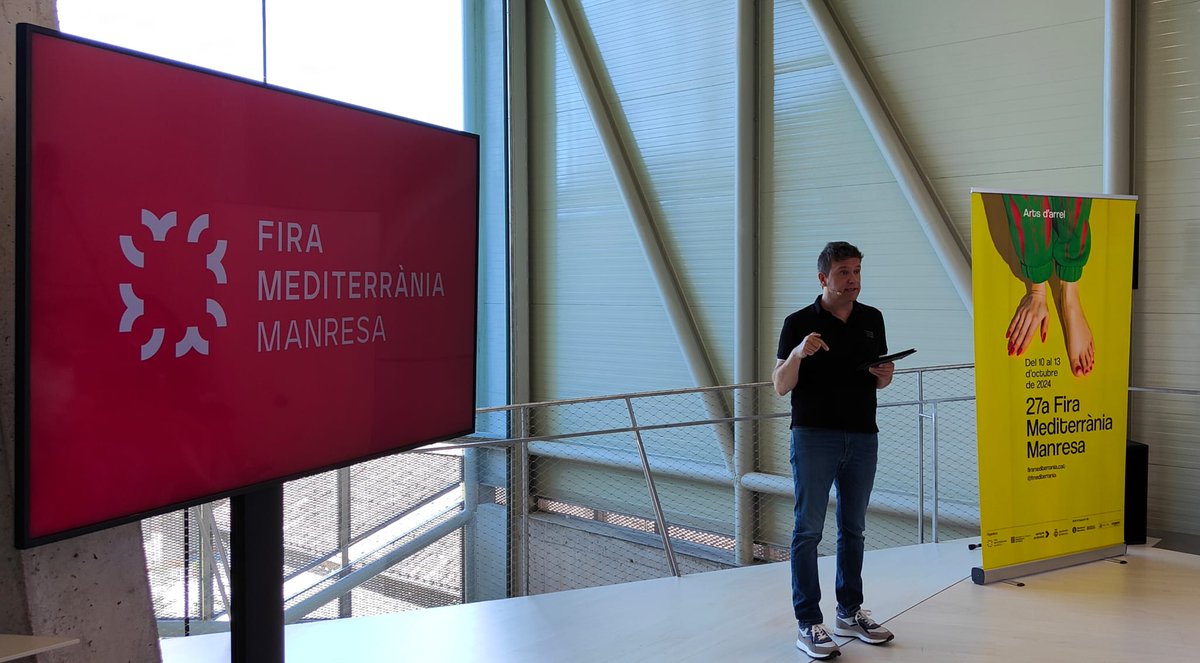 Hem presentat les 75 propostes artístiques de la propera #FMediterrania. Amb elles continuarem reforçant les arts d'arrel, amb ajut dels plans d'impuls de dansa i música. I centrarem la mirada al present en les dissidències.

Inscripcions PRO i entrades a firamediterrania.cat