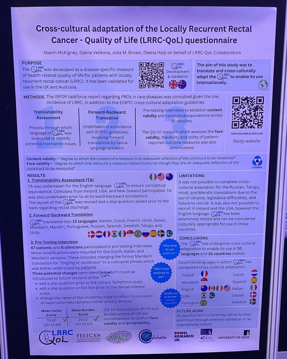 Posters displayed at the ACPGBI Meeting 2024 highlight some of the recent findings from Bowel Research UK funded projects.

For more information on our research visit our Research Hub &gt; bowelresearchuk.org/research-hub/

#ACPGBI2024 #BowelResearch #BowelDisease #BowelCancer