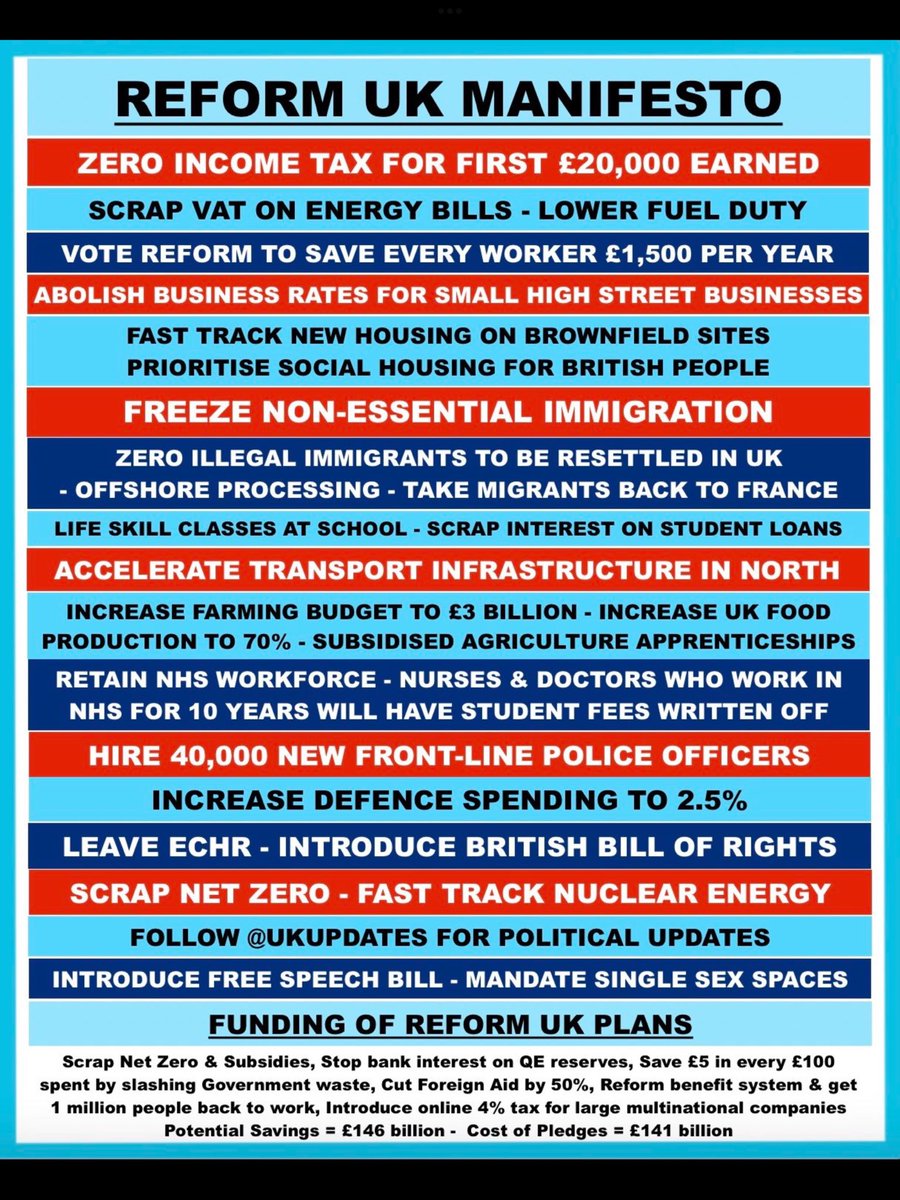 AthenaFreedom20's tweet photo. @UKLabour Yes & that goes for @UKLabour too. I’m voting for #FamilyCommunityCountry #ImVotingForHope #ImVotingReform https://t.co/qx3fRgX1gs