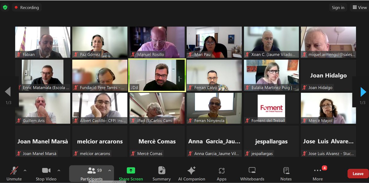 FP Catalunya (@fpcatalunya) on Twitter photo Avui l'Agència #FPCAT ha participat a la jornada virtual sobre els Centres de Formació Professional Integrada, organitzada per <a href="/FomentTreball/">Foment del Treball Nacional</a>
🏦També han participat els centres <a href="/ICallipolis/">Institut Cal·lípolis</a> , el <a href="/CETT_UB/">CETT</a>, <a href="/CentreJViladoms/">CE Jaume Viladoms</a> i <a href="/InsAlimentsBCN/">Institut dels Aliments de Barcelona</a>, 4 dels 46 centres autoritzats Avui l'Agència #FPCAT ha participat a la jornada virtual sobre els Centres de Formació Professional Integrada, organitzada per <a href="/FomentTreball/">Foment del Treball Nacional</a>
🏦També han participat els centres <a href="/ICallipolis/">Institut Cal·lípolis</a> , el <a href="/CETT_UB/">CETT</a>, <a href="/CentreJViladoms/">CE Jaume Viladoms</a> i <a href="/InsAlimentsBCN/">Institut dels Aliments de Barcelona</a>, 4 dels 46 centres autoritzats