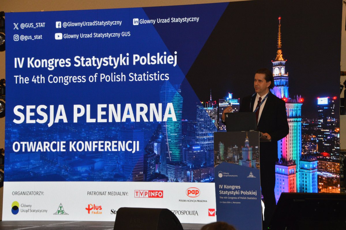 Started a conversation today about the use of AI for the production and dissemination of official European statistics at the 4th Congress of Polish Statistics. Thank you <a href="/GUS_STAT/">GUS</a> for inviting me as a keynote speaker. <a href="/EU_Eurostat/">EU_Eurostat</a>