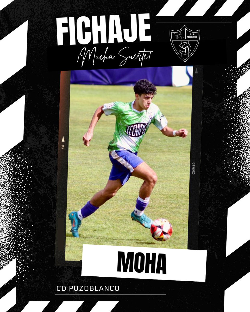 𝐅𝐈𝐂𝐇𝐀𝐉𝐄: 𝐌𝐎𝐇𝐀

ℹ️ Interior/Extremo
🔙 CD Becerril
😜 21 años

¡Bienvenido a tu nuevo club, Moha!