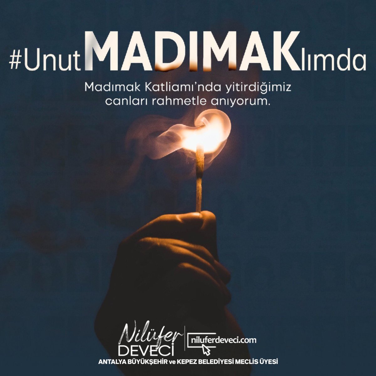 ndeveci's tweet photo. 2 Temmuz 1993’te Madımak Oteli'nde hayatını kaybedenleri saygı ve özlemle anıyoruz. Vahim olay, ülkemizin tarihine kara bir lekedir, vicdanlarımızda derin yaralar açmıştır. Birlikte yaşama kültürünü, hoşgörüyü ve barışı savunacağız. Kaybettiklerimizi unutmadık, unutturmayacağız. https://t.co/mom2p9gZBf