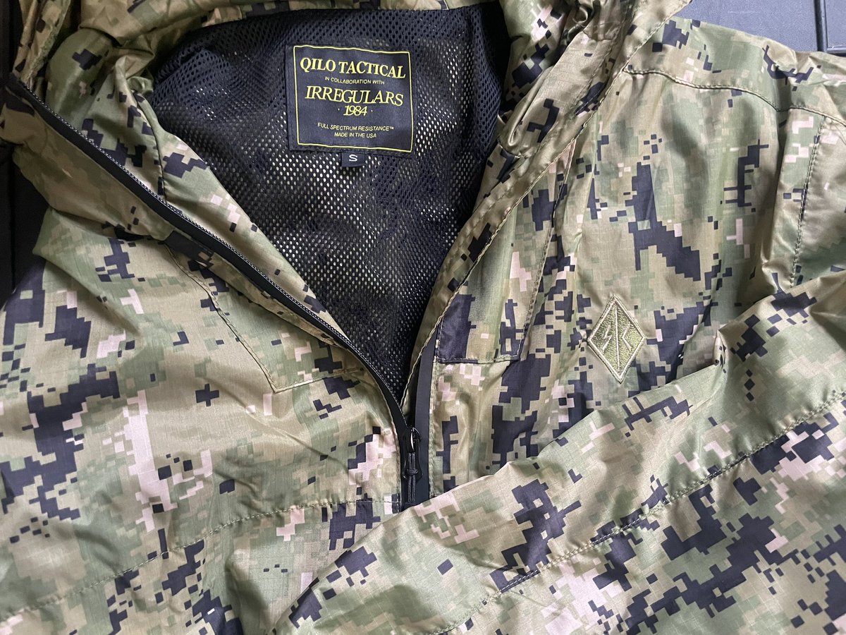 funadyi3's tweet photo. QILO x SC Irregulars Gen. III Retro Windbreaker in Aor2
#scirregulars
#qioltactical https://t.co/PST0fgoK4P