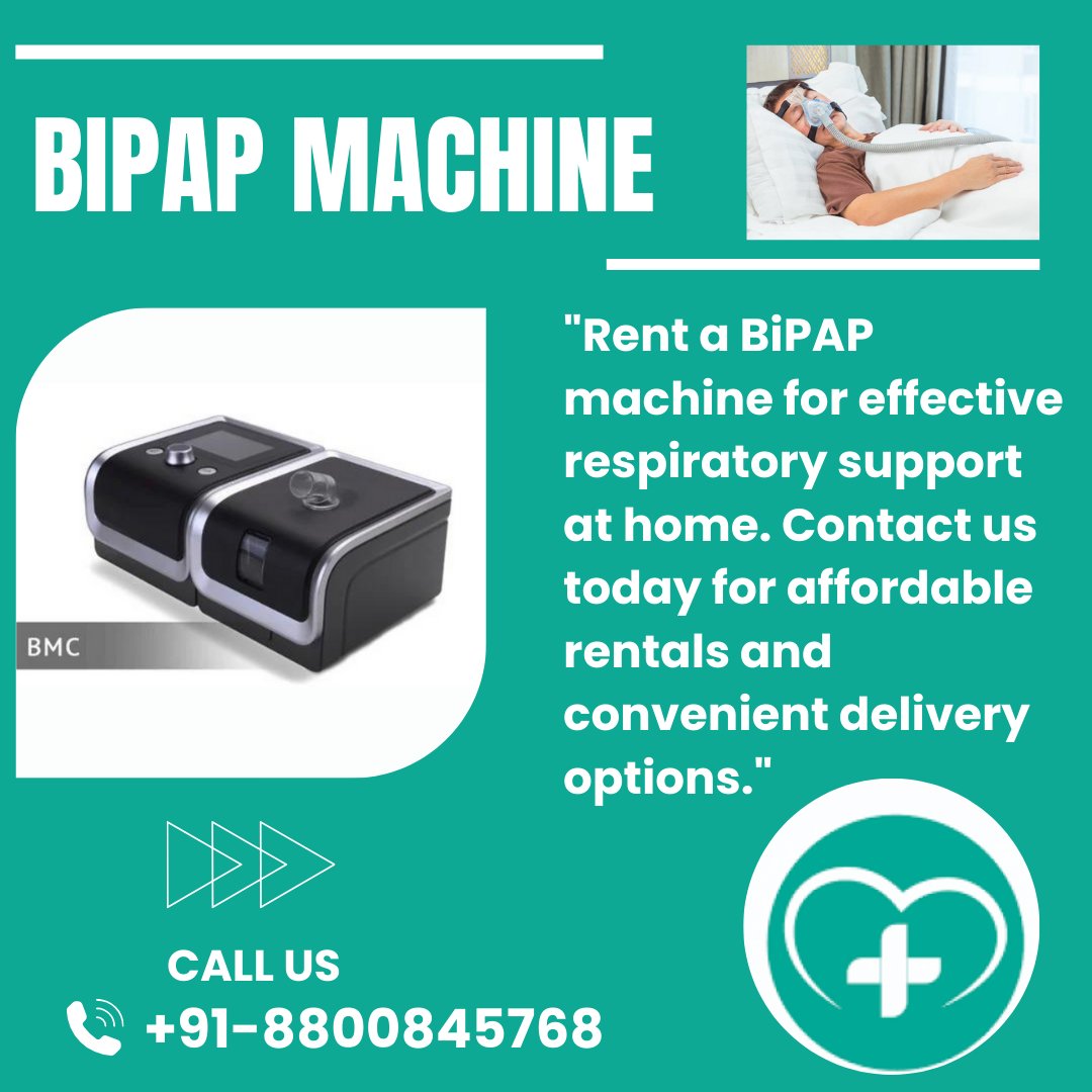 aliyapatentcare's tweet image. &quot;Rent a BiPAP machine for effective respiratory support at home. Contact us today for affordable rentals and convenient delivery options.&quot;
#bipapmachine