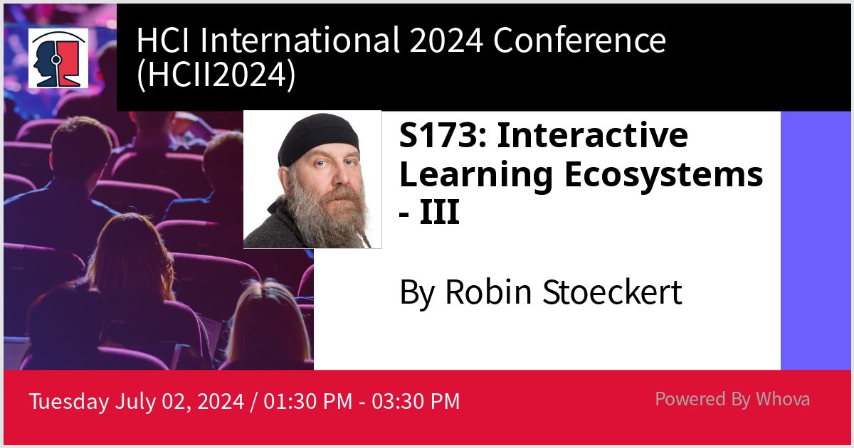 Presenting at HCI 2024 in Washington