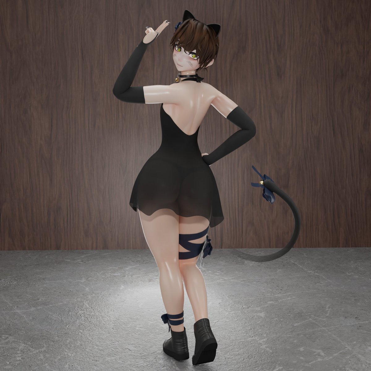 daniegodd's tweet image. Like my new dress?