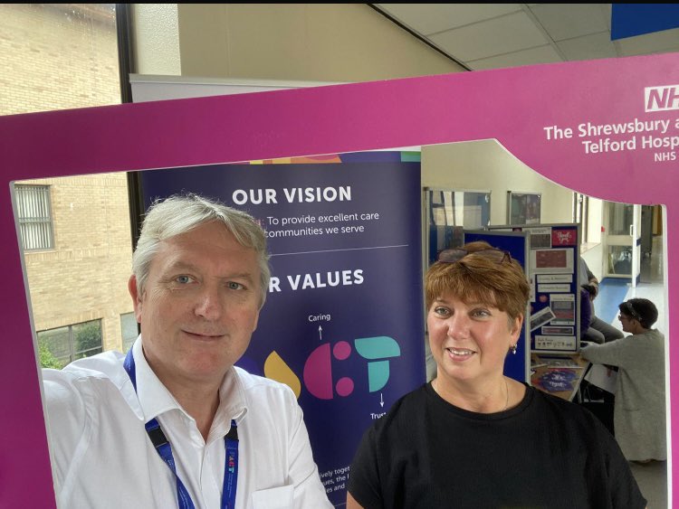 It’s Values Week at SaTH - stands on both sites. Which one resonates with you? Partnering, Ambitious, Caring, Trusted?