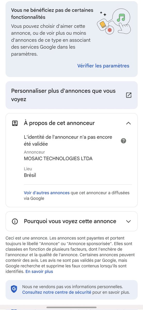 Cynaco's tweet photo. Bon, @dgccrf @60millions, vu que @GoogleFR s'en cogne, on continue avec vous ? https://t.co/SxWNqDEFMi
