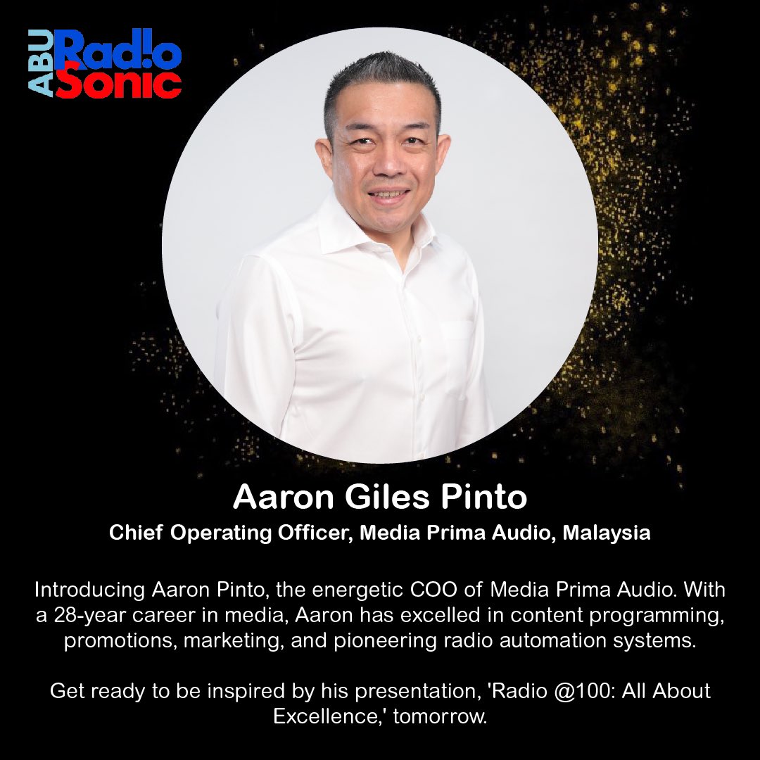 MediaPrimaAudio's tweet photo. ABU CON-FEST strategically brings together ABU’s signature content events, all in one place, with the vision to create a single gathering of producers to share experiences and talk about creating content that matters. Featuring key speakers from MPA #MediaPrimaAudio https://t.co/gZ7kAOu67N