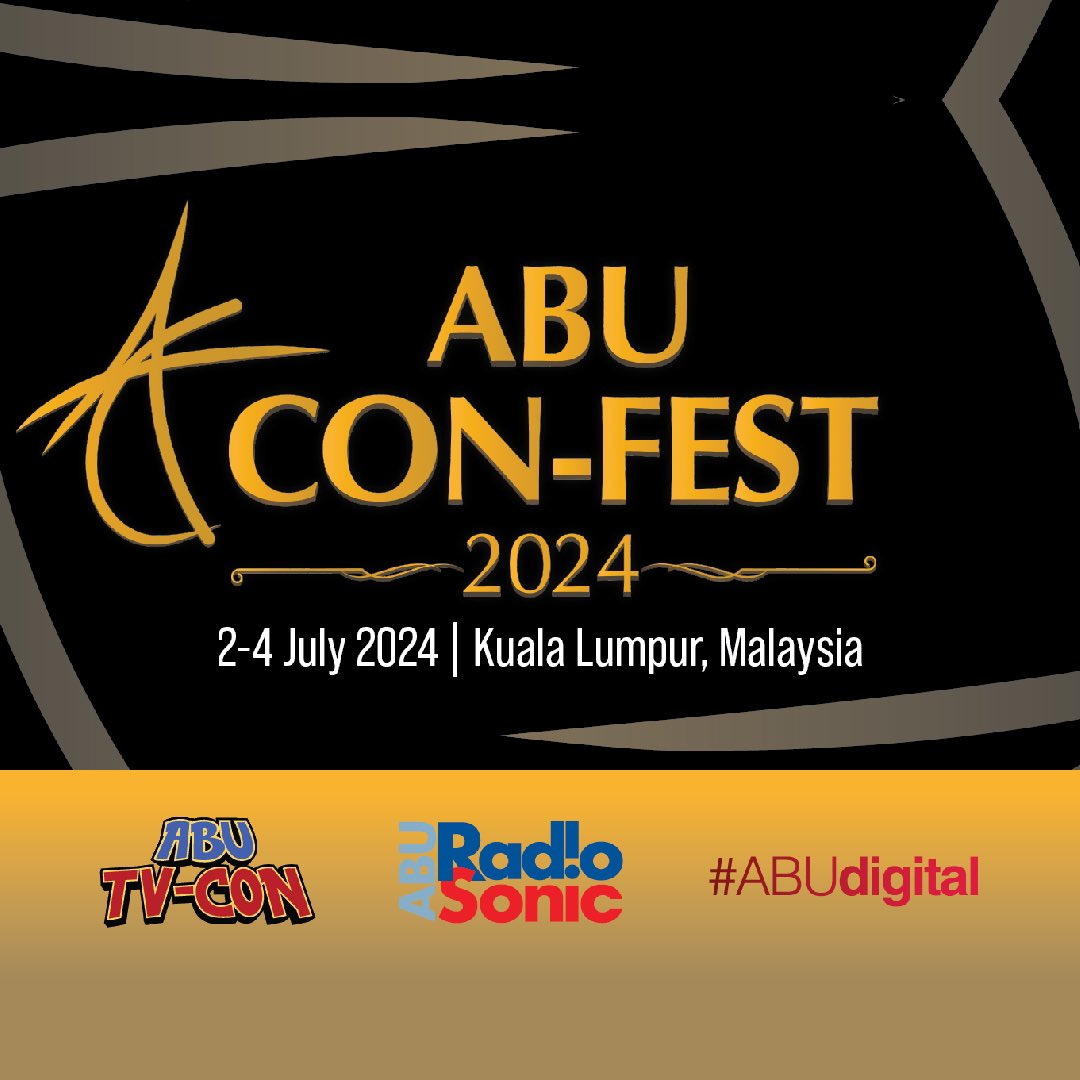 MediaPrimaAudio's tweet photo. ABU CON-FEST strategically brings together ABU’s signature content events, all in one place, with the vision to create a single gathering of producers to share experiences and talk about creating content that matters. Featuring key speakers from MPA #MediaPrimaAudio https://t.co/gZ7kAOu67N