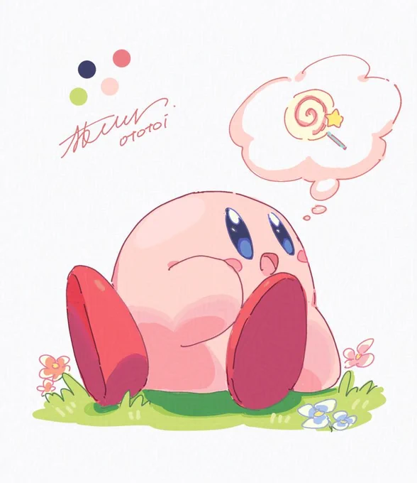 【リクエスト】 フシギダネ(ポケモン) &カービィ(星のカービィ)