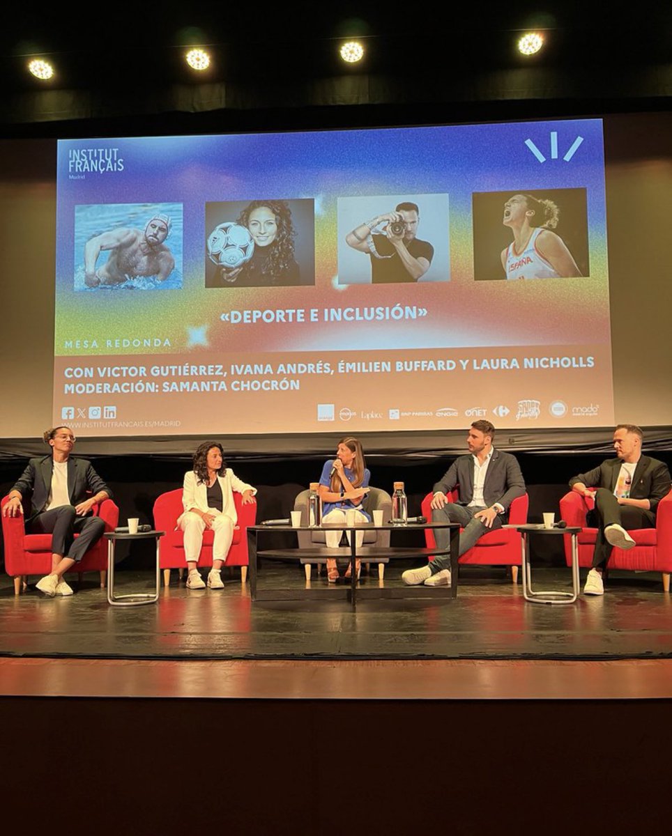 Ayer participé en el acto del Orgullo 🏳️‍🌈🏳️‍⚧️ organizado por la Embajada de Francia y el Instituto francés, en el marco de los próximos JJOO de París 🤽🏼‍♂️

❤️Muchísimas gracias por abrirnos las puertas de vuestra casa.

🏋🏼‍♂️El deporte es la mejor herramienta para transformar la sociedad