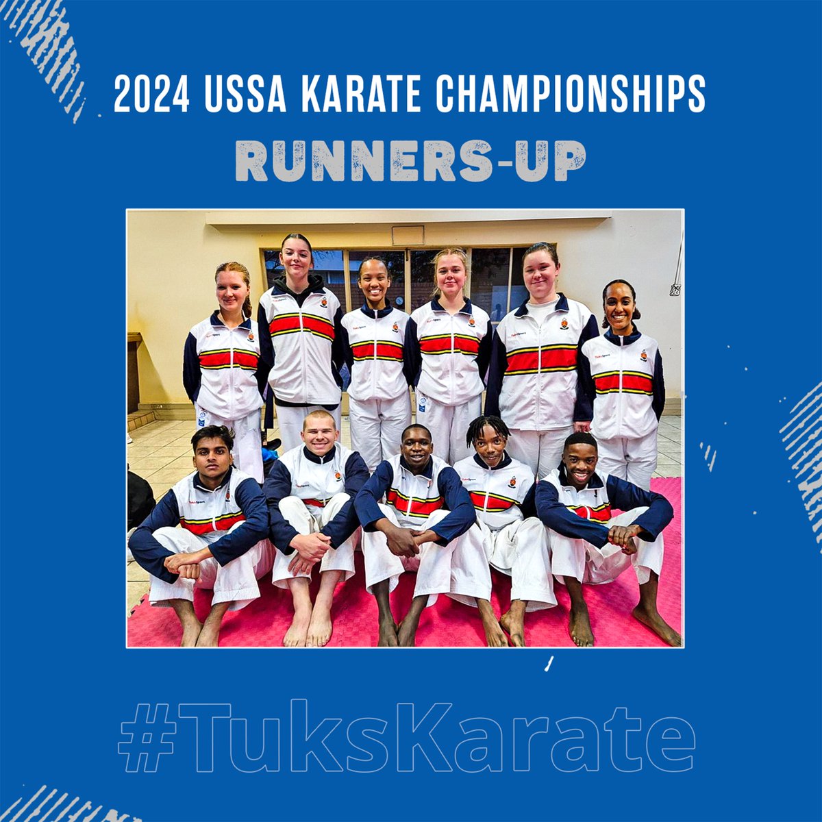 TuksSport's tweet image. #TuksSport: #KarateLife

#TuksKarate, guided by Meghan Smit (head coach) and Wenette Jordaan (assistant coach), finished second overall at the 2024 #USSAKarate Championships in Vaal.

All 11 UP-Tuks karatekas medalled.

3x 🥇🥇🥇
4x 🥈🥈🥈🥈
5x 🥉🥉🥉🥉🥉

#Elevate2Greatness ⭐️💡