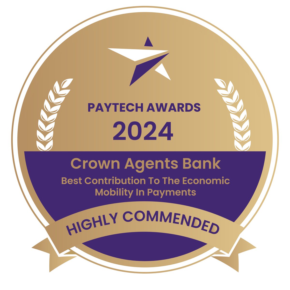 Highly Commended!

For the Best Contribution to the Economic Mobility in Payments category at the PayTech Awards by FinTech Futures.

crownagentsbank.com/case-studies/c…