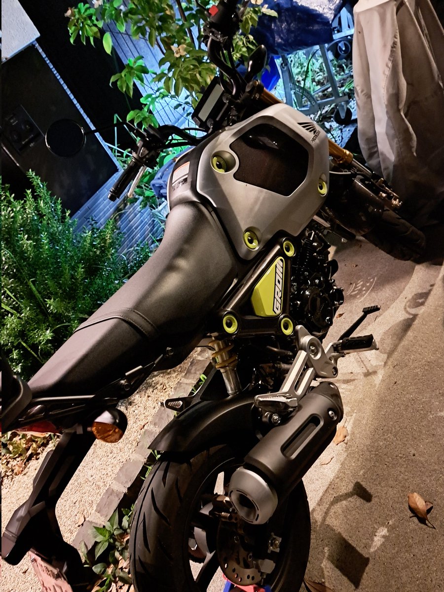 harujunko1112's tweet photo. グロム納車しました～🎉 https://t.co/17pxghRJbT