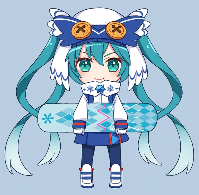 ふくろうちゃん!#雪ミク #雪ミク2016 