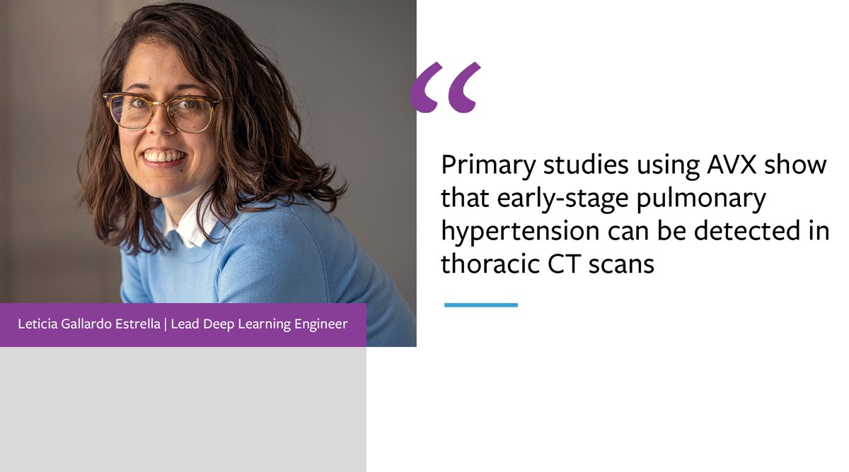 ThisIsThirona's tweet photo. Primary studies using #LungQ #AVX show that #AI could redefine diagnosis and treatment of pulmonary vascular diseases.

Read up on new frontiers in phenotyping blood vessels in the blog by Leticia Gallardo Estrella: https://t.co/LlKiZgiaEC https://t.co/5tzNEX6Xcd