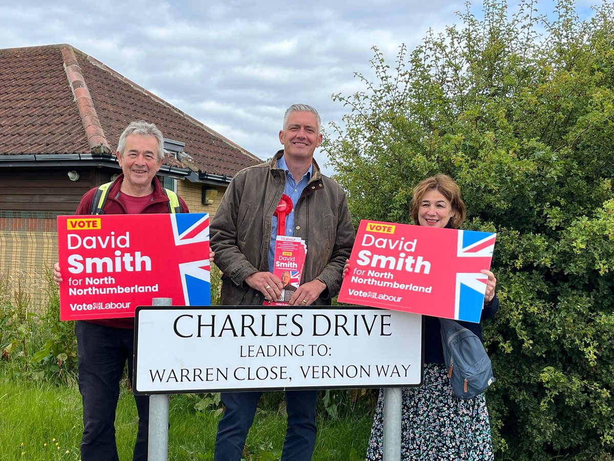 dsnorthnorth's tweet photo. A great morning today out in #Widdrington and #Amble. People keep telling us that we are the only canvassers that they’ve seen - not just in the campaign but for years.

If you want #change, if you want an MP who will be there for you all year round, then #VoteLabour 🌹 https://t.co/XYBcIdCTKo