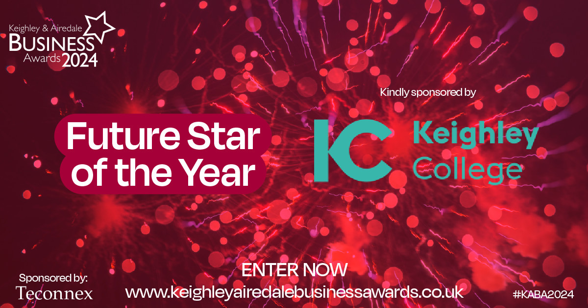 Keighley & Airedale Business Awards (@keighleyaba) on Twitter photo 🏆 Future Star of the Year Award
⭐ Sponsored by <a href="/KeighleyCollege/">Keighley College</a>
(keighleycollege.ac.uk)
Enter now ➡️ keighleyairedalebusinessawards.co.uk/awards/future-…
Applications close Friday, 2nd August @ 5pm!
🌟 Headlined by Teconnex Ltd (teconnex.com)
#KABA2024 🏆 Future Star of the Year Award
⭐ Sponsored by <a href="/KeighleyCollege/">Keighley College</a>
(keighleycollege.ac.uk)
Enter now ➡️ keighleyairedalebusinessawards.co.uk/awards/future-…
Applications close Friday, 2nd August @ 5pm!
🌟 Headlined by Teconnex Ltd (teconnex.com)
#KABA2024