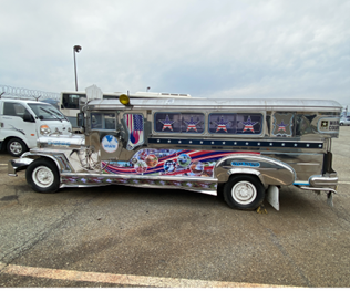 DLAMIL's tweet photo. #TurninTuesday: Check out this patriotic ride! πΊπΈ The #DLADispositionServices site in Gimcheon, South Korea, received an MWR #Jeepney for reutilization. Reutilization, Transfer, and Donation (RTD) customers save millions annually! Find out more about RTD: https://t.co/rJgtC031kr https://t.co/wczWgdWkop