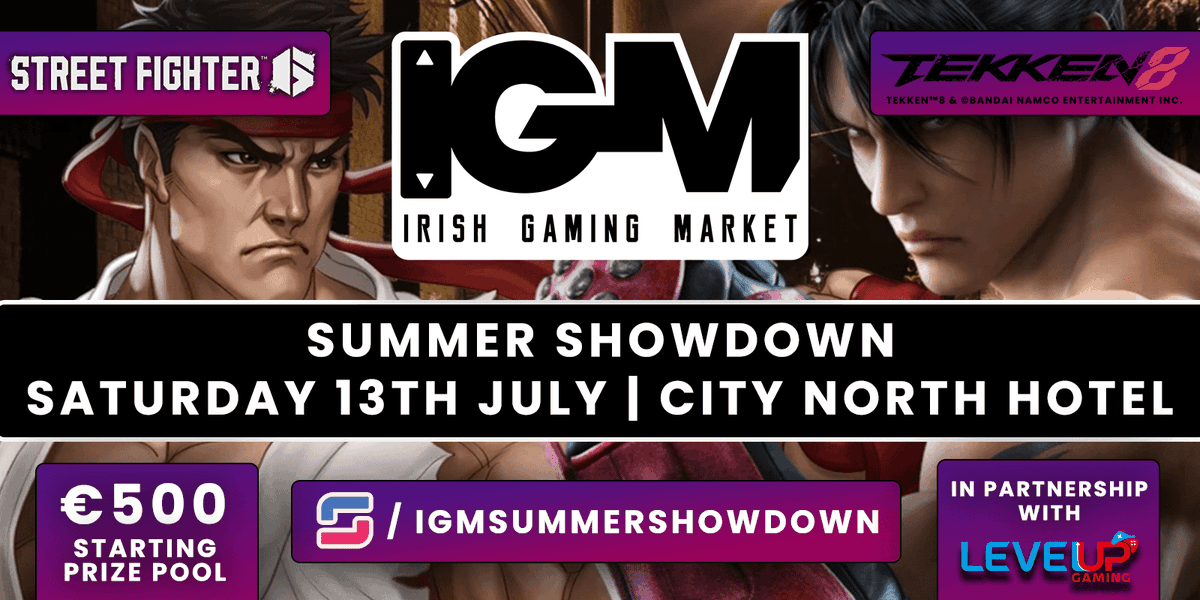 IREGamingMarket's tweet photo. π¨ 1 Week left to sign up π¨
IGM Summer Showdown signups close next week. Have you signed up yet?
Dont delay. Sign up now.
Link in our bio π
#IGMSummer #IGMSummerShowdown #IFGC https://t.co/eVw0oQTlxQ