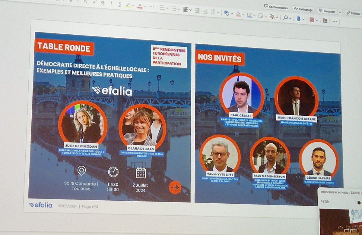 Paul Cébille (@ellibec) on Twitter photo Grand plaisir de participer aux Rencontresde la participation de <a href="/deciderensemble/">Décider ensemble</a> à #Toulouse
Le maire est le seul acteur capable de développer le référendum au niveau local, il faut lui faire confiance
Je suis venu analyser les 350 référendums locaux déjà organisés en France Grand plaisir de participer aux Rencontresde la participation de <a href="/deciderensemble/">Décider ensemble</a> à #Toulouse
Le maire est le seul acteur capable de développer le référendum au niveau local, il faut lui faire confiance
Je suis venu analyser les 350 référendums locaux déjà organisés en France