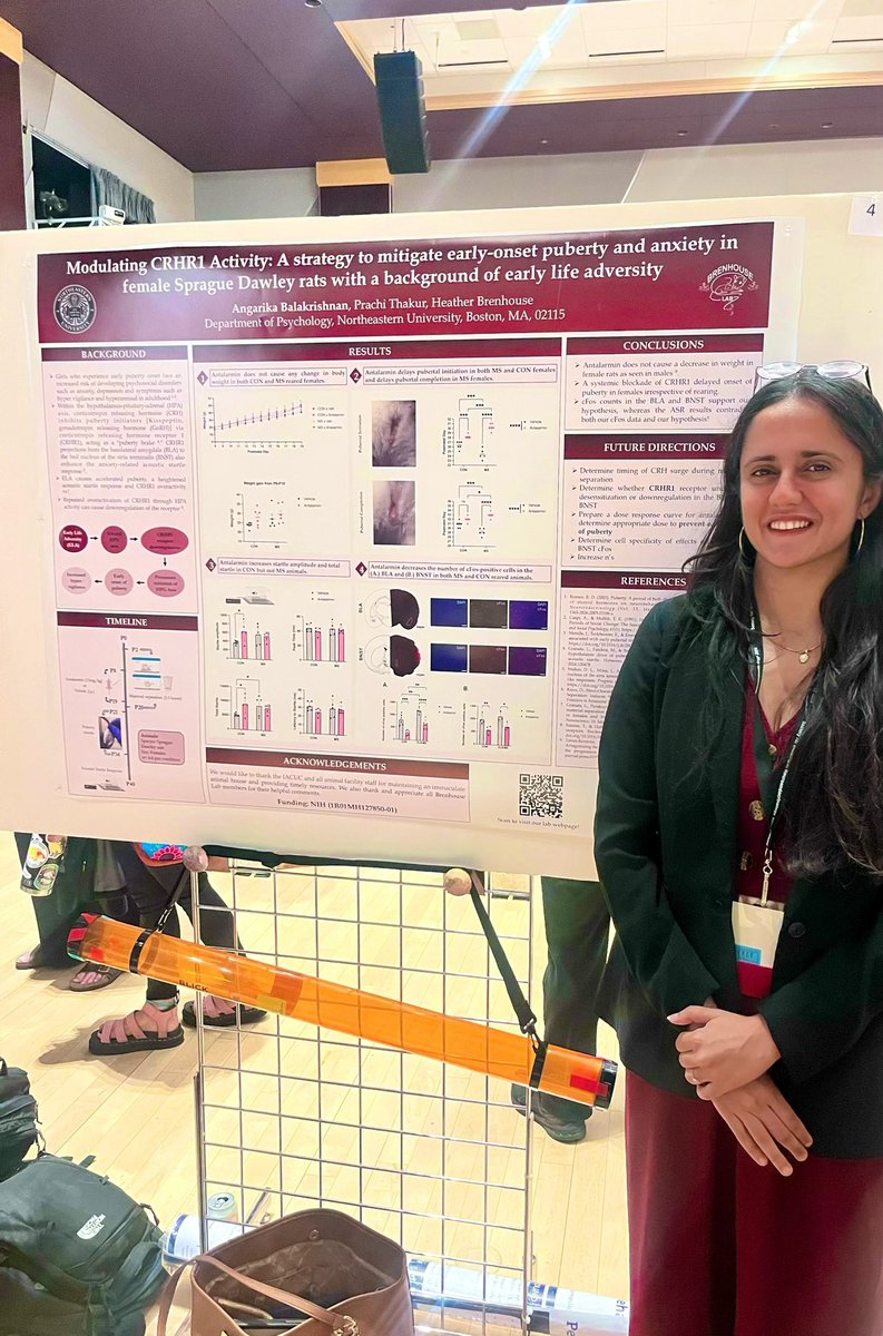 Attended two conferences in June as a first-year PhD student—what an invigorating experience! Meeting top scientists and engaging in scientific discussions was incredible. Feeling so welcomed by the scientific community. Thank you to <a href="/BrenhouseLab/">Brenhouse Lab</a> <a href="/SBNTweets/">SBN Tweets</a> <a href="/StressNeuro2024/">Stress Neurobio 2024</a>