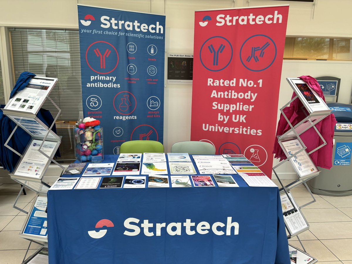 Having a lovely time at the #beckershowcase. Please feel free to pop by our <a href="/Stratech_UK/">Stratech Scientific</a> stand for all your #research needs. 
<a href="/FBMH_UoM/">UoM Biology, Medicine and Health</a> <a href="/FBMH_DocAcad/">FBMH Doctoral Academy 🌎</a> 
<a href="/LydiaBeckerIII/">Lydia Becker Institute</a>