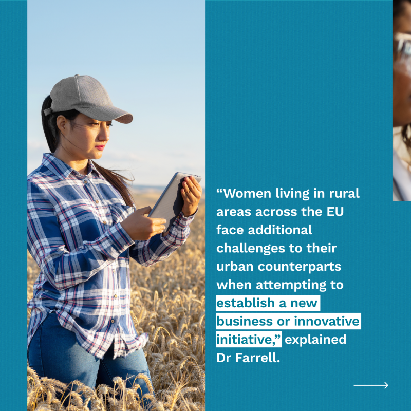 HorizonMagEU's tweet photo. Female-led rural enterprise will help Europe achieve its environmental goals, according to an EU-funded expert. 

Read her interview with Horizon Magazine here ➡️ https://t.co/3etT29UPcH

 #ResearchImpactEU
