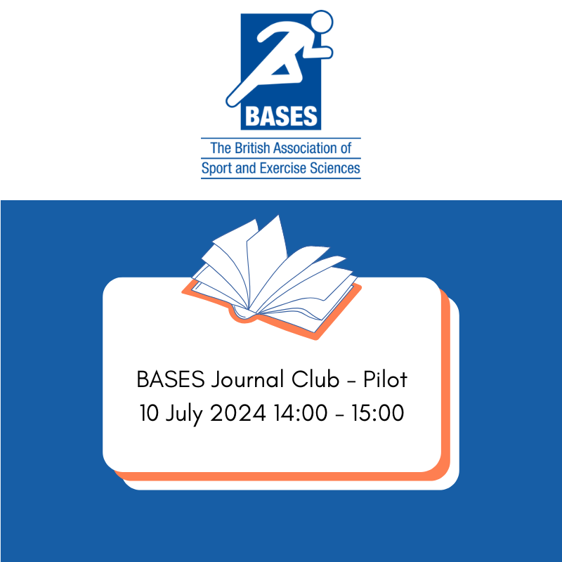 Next week will see a pilot of the BASES journal Club take place on Wednesday 10 July from 2pm for an hour. This has been designed as a friendly space for student members to interact with other students to improve writing style, academic approach and subject knowledge
