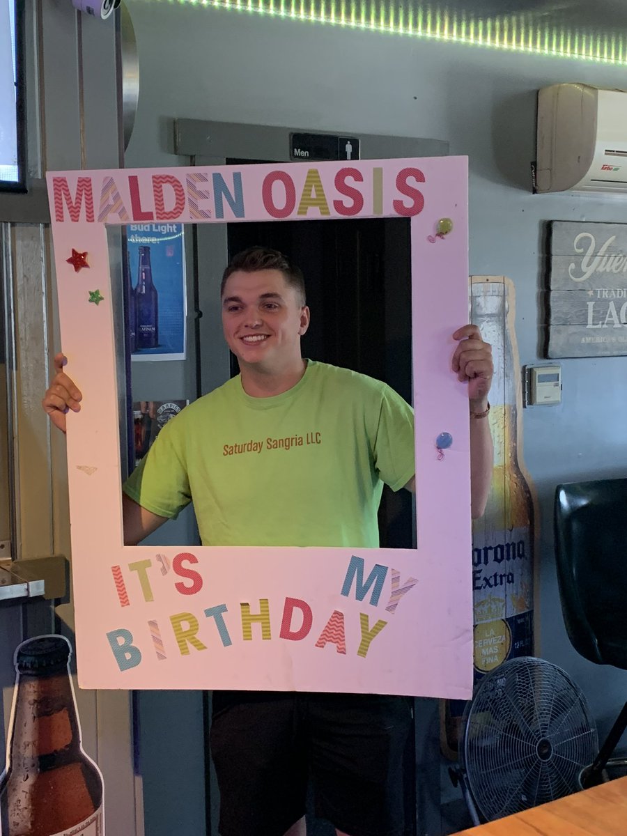 AntonioPollo23's tweet photo. Happy 24th Birthday @matt_lawton11  
Hopefully, this year, I can buy you a drink at the Malden Oasis. Proud that you have accomplished so much over the past year. https://t.co/5qDdemooss