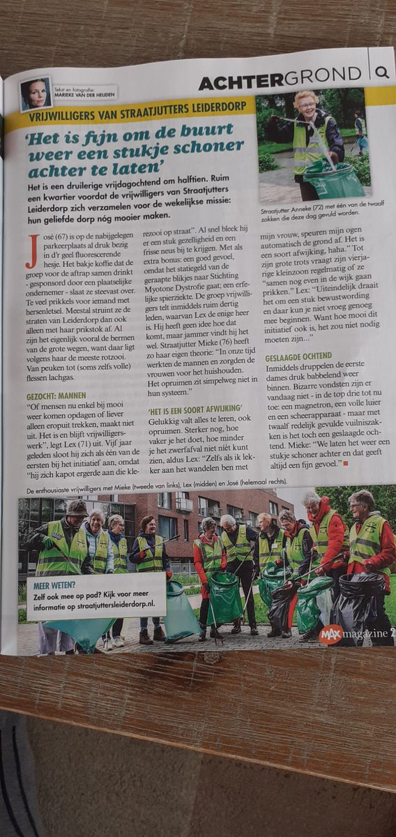 ansleiderdorp's tweet photo. Leuk artikel over Straatjutters Leiderdorp in @MAXMagazineNL 💪.
@gem_leiderdorp https://t.co/E14d2YV6mX