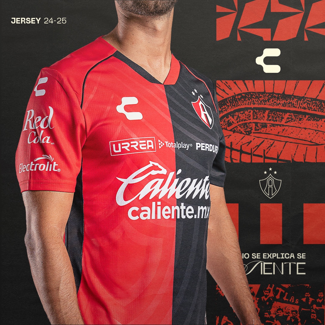 AtlasFC's tweet photo. ¡A donde quiera que vayamos siempre nos acompañarán y formarán parte de esta historia que escribiremos juntos! @calientesports, @GrupoBerel, @PerduraMx, @URREATOOLS, @Omnibus_oficial, @totalplaymx, @Electrolit, @RedColaMx ¡Estamos listos para una aventura más! 🔴⚫️ https://t.co/rsw5to0NV7