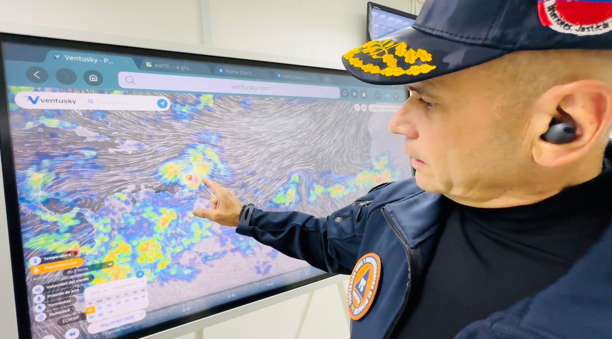 Vpdte. Sectorial AJ. <a href="/CeballosIchaso1/">@FuerzaDinamica Remigio Ceballos Ichaso</a>, sostuvo un contacto telefónico en el programa "Café en Mañana" transmitido por @VTVCanal8, donde ofreció un balance sobre las lluvias que han afectado en Sucre,  provocadas por el paso del huracán Beryl.
 
#OrgullosoDeSerVenezolano