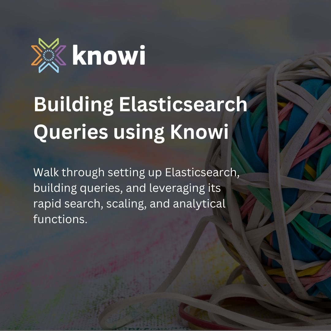 Elasticsearch is a powerful open-source search and analytics engine that enables businesses to gather, process, store, analyze, and visualize vast amounts of real-time data.

Discover more in our blog: knowi.com/blog/building-…