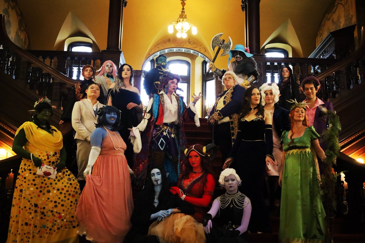 GravityCosplays's tweet image. 🐉 It’s your turn to roll 🎲

Photos taken by: mewmacaron
Minor edits by me
Characters owned/created by: @CriticalRole 

#criticalrole #criticalrolecosplay #critters #voxmachina #mightynein #crittersofthecoast #voxmachinacosplay #mightyneincosplay