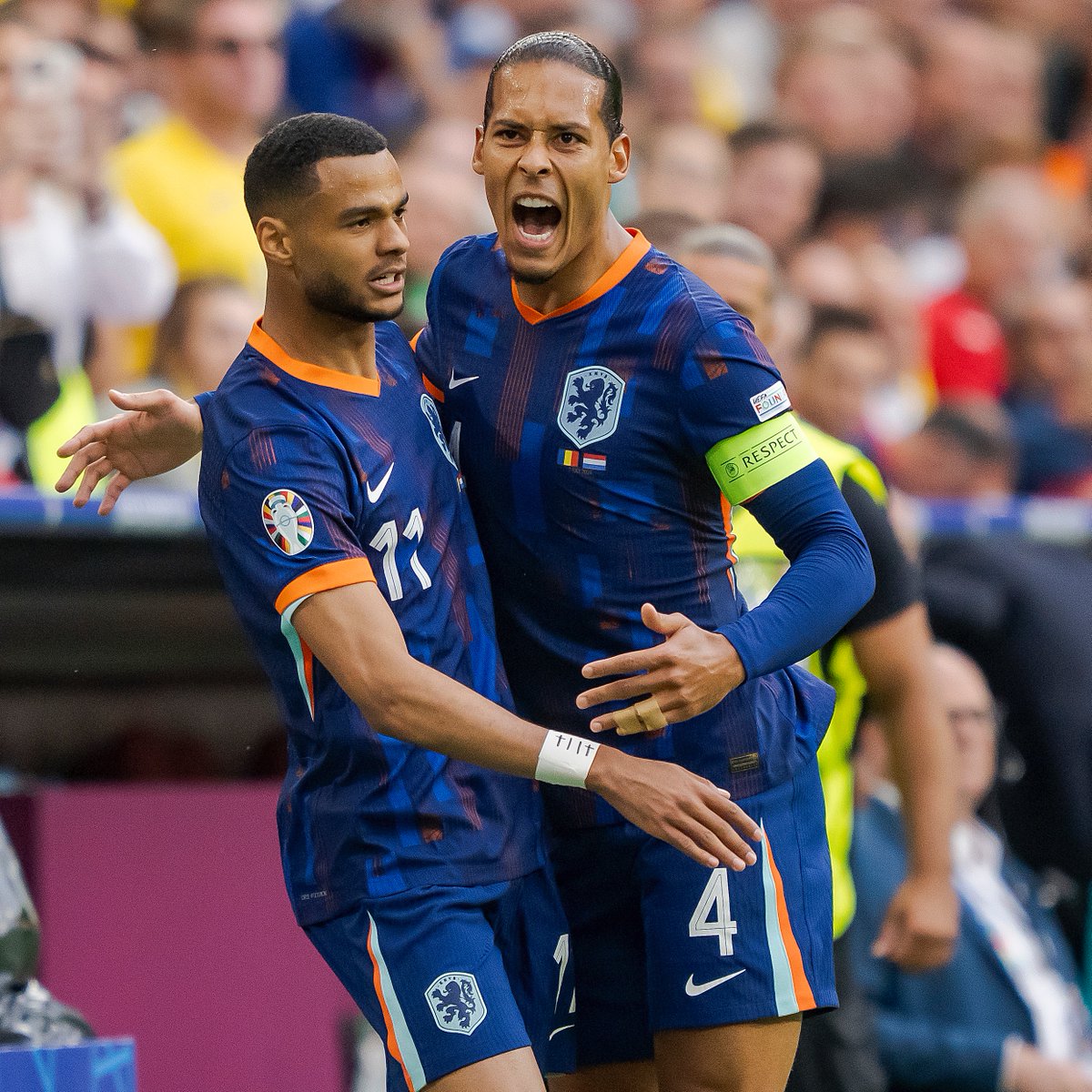 OnsOranje's tweet image. Virgil is all of us. 🗣️

#NothingLikeOranje #ROUNED