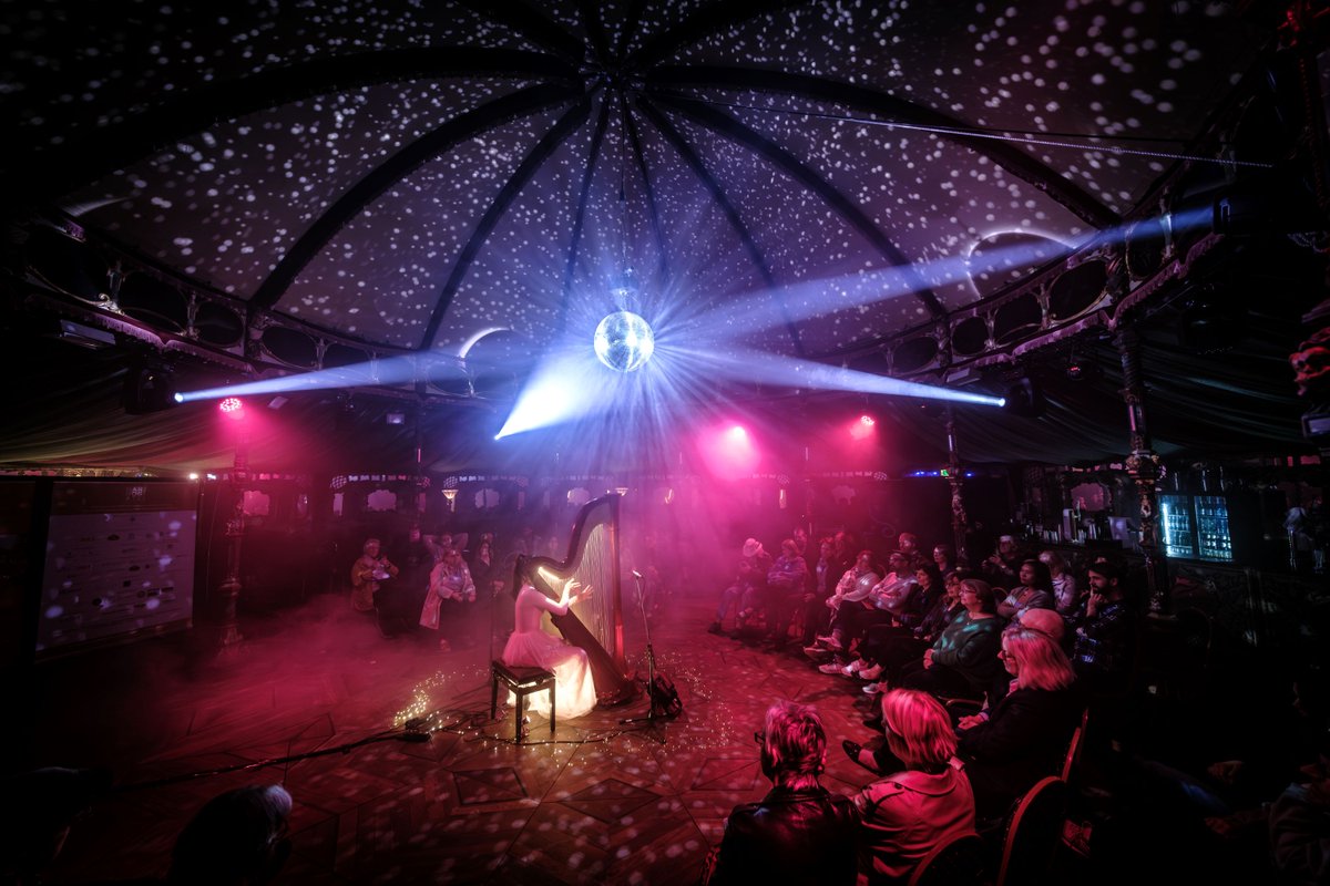 Richard Maude (@silverginger) on Twitter photo Awesome evening in the #spiegeltent in #Harrogate to see harpist Helena Ricci . Thanks to the good people <a href="/HarrogateFest/">Harrogate Festivals</a> for putting on this treat .
7h Awesome evening in the #spiegeltent in #Harrogate to see harpist Helena Ricci . Thanks to the good people <a href="/HarrogateFest/">Harrogate Festivals</a> for putting on this treat .
7h