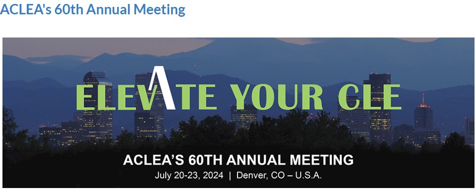 InReachCE's tweet photo. InReach CE is excited to attend the @ACLEA Annual Meeting! Stop by our booth to meet our team and discover the latest trends and advancements in continuing education. Can't wait to connect with you! #ACLEA2024 #InReachCE #InnovateEducate https://t.co/Vj3rXoSgqJ